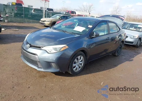 2016 Toyota Corolla Le from USA, damaged, VIN 2T1BURHE6GC638027